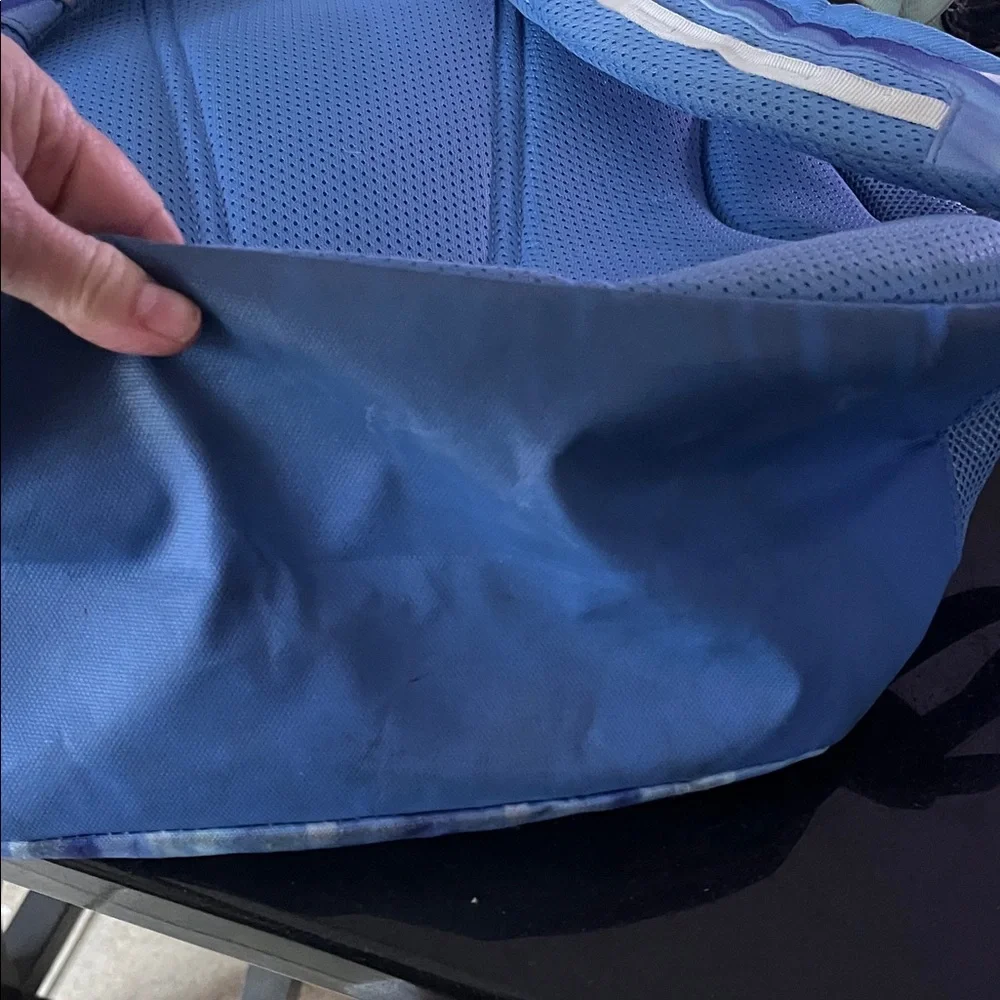 High Sierra Blue and Purple Pattern Backpack